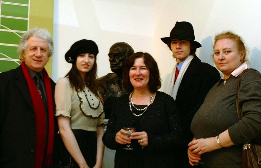 Andonis Violaris and family with Maeve O'Higgins