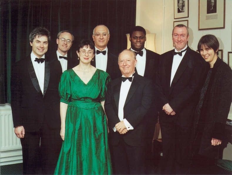 The artists at the Centenary Concert